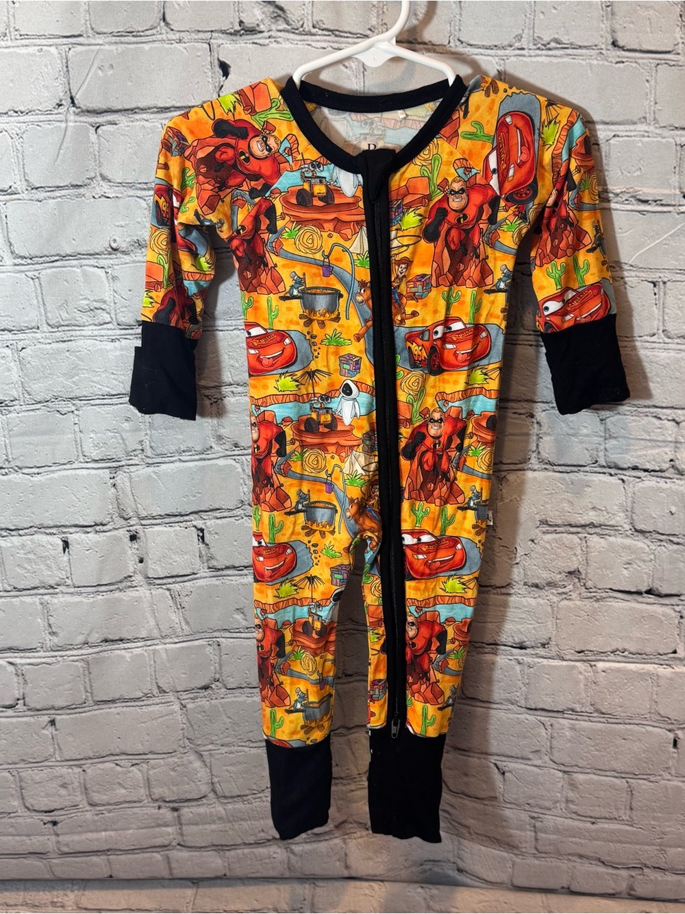 Bamboo Necessities Pixar Characters Bamboo Zippie Romper
